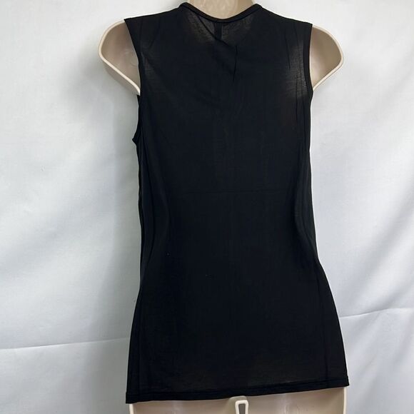 Lanston REVOLVE active keyhole front tank Black NWT size small - Picture 7 of 11